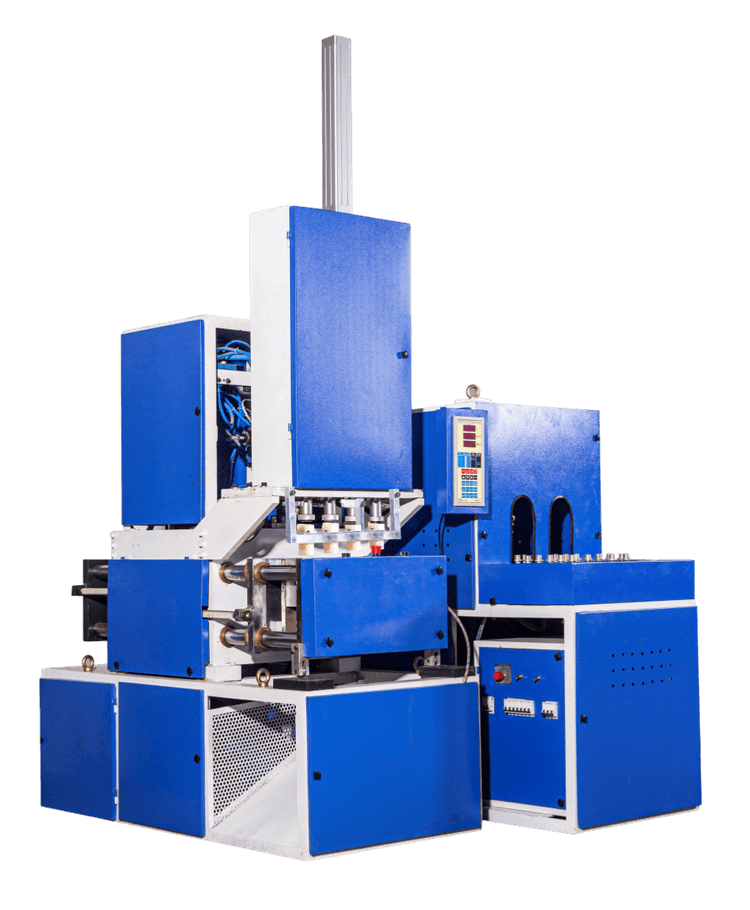 Semi Automatic PET Stretch Blow Moulding Machine